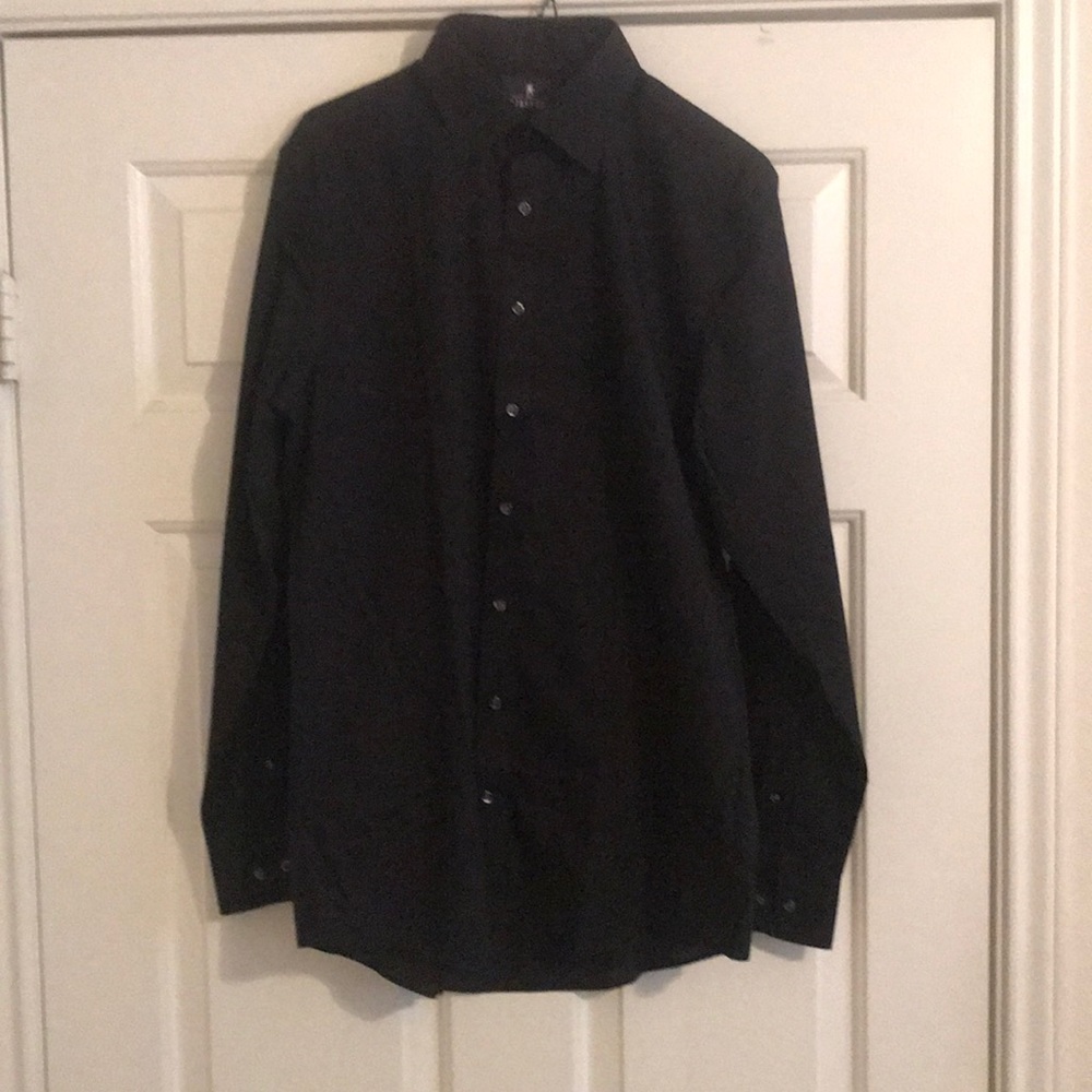 Black men’s dress shirt